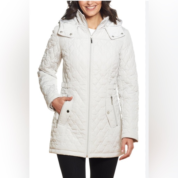 Gallery Quilted Water Resistant Hooded Jacket - Picture 4 of 15